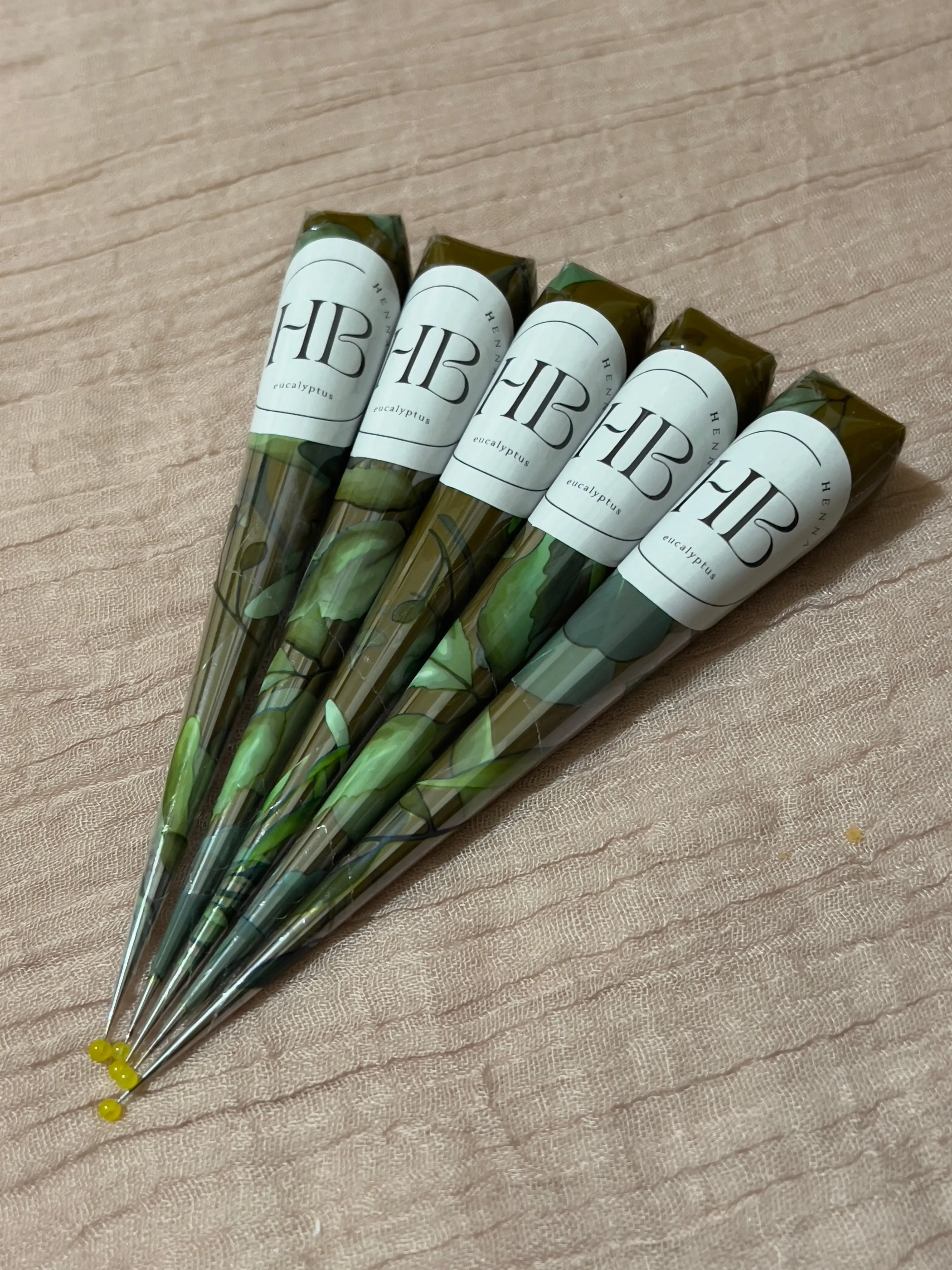 Henna Cones - 100% Natural - Customizable - Organic Ingredients - Handmade - 20 grams