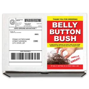 Belly Button Prank Mail Gag Box Sent Directly to your Recipient - 100% Anonymously!