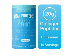Vital Proteins Collagen Peptides Powder Unflavored 10 oz | Easy Mix Daily Nutrition Supplement