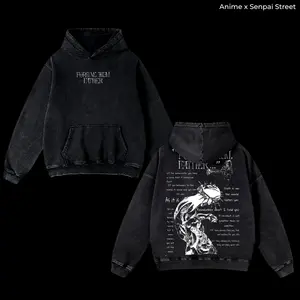 Forgive Them Father Inspired Jojo Hoodie crafted with 230gsm heavyweight washed cotton, soft and durable fabric, oversized relaxed fit, perfect for streetwear fans, fresh new drop and premium quality