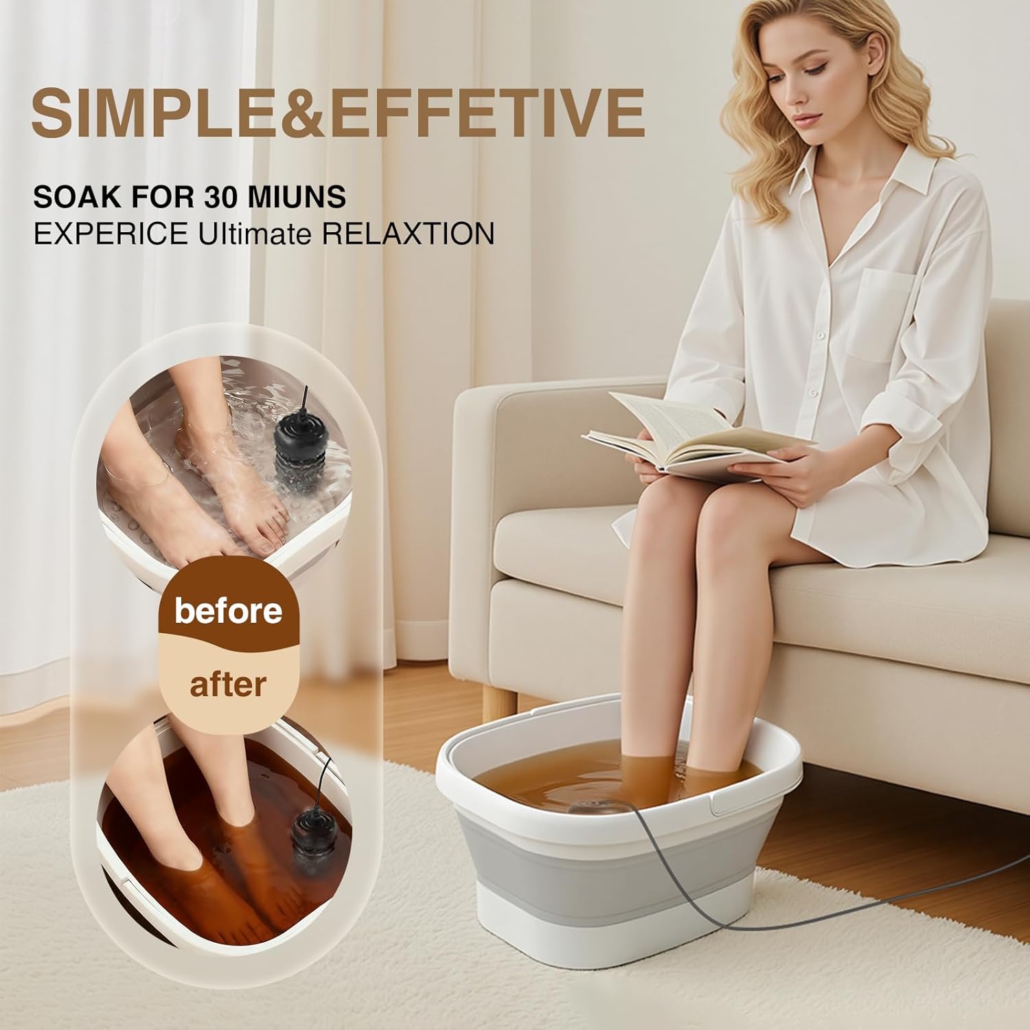 2026Ionic Foot Bath Detox Machine,Foot Detox Foot Bath Soak Tub with 2 Arrays,80 Disposable Foot Spa Liners,Detox Sea Salt,Folding Foot Spa Bucket,Home Salon-Level Foot Soaking Tub 2026Ionic Foot Bath Detox Machine,Foot Detox Foot Bath Soak Tub with 2 Arrays,80 Disposable Foot Spa Liners,Detox Sea Salt,Folding Foot Spa Bucket,Home Salon-Level Foot Soaking Tub