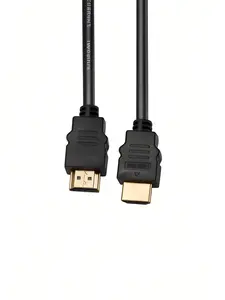 HDMI to HDMI Cable 2.0, High Speed  60/120/144/180Hz HDMI Adapter Male to Male, Compatible with Camera, Camcorder, Laptops, Graphics Card, HDTV, Tablet(Black)