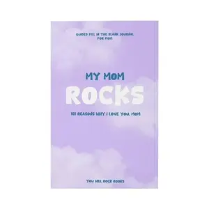 Gift My Mom Rocks: 101 Reasons Why I Love You, Mom: Guided Fill In The Blank Journal Keepsake - The Perfect Gift for Mom!