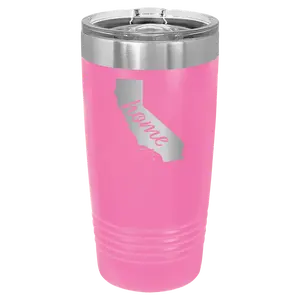 California Home 20 oz Tumbler | Pink