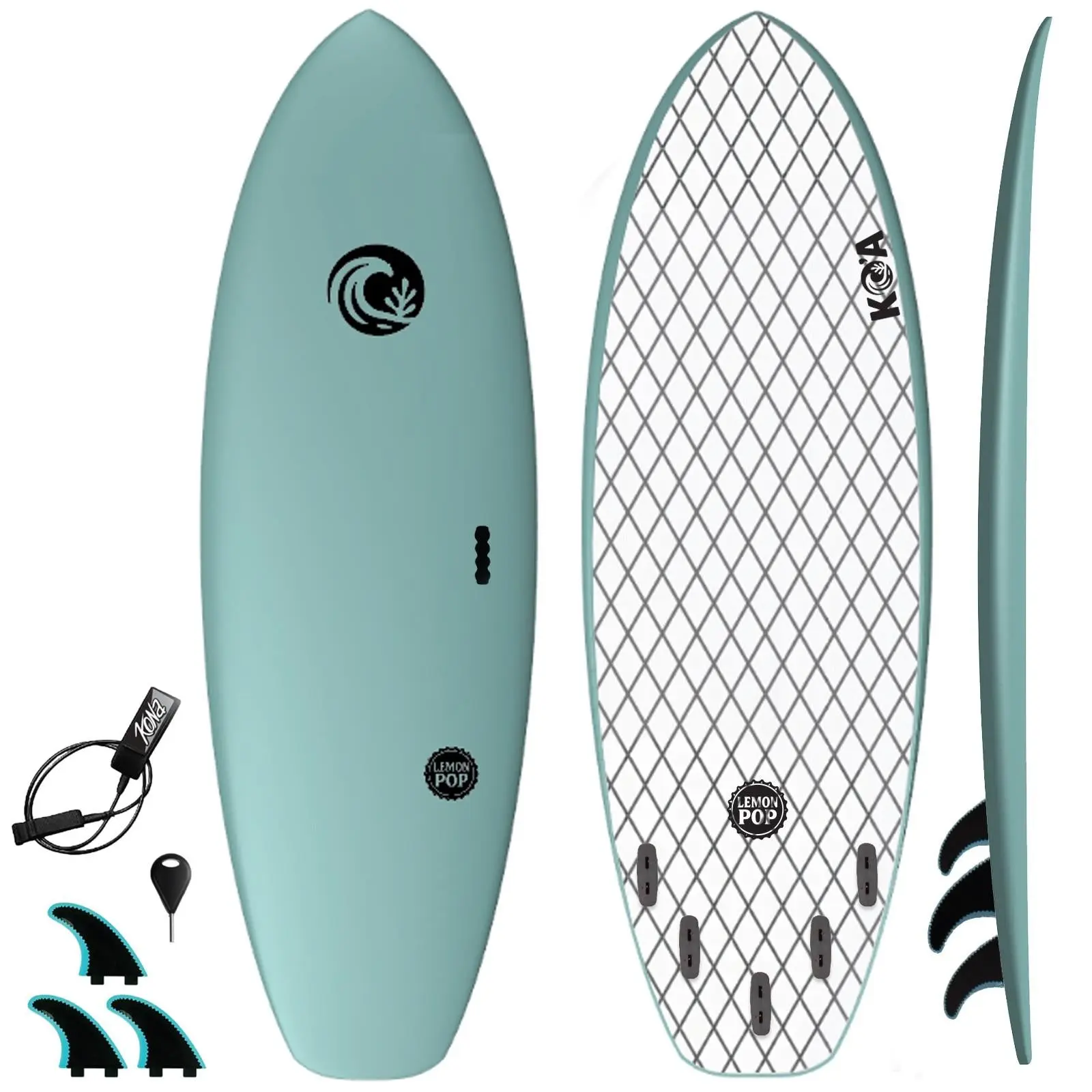 KO'A Lemon Pop Softboard