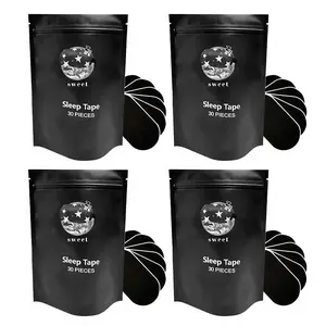 Sweet Everest Mouth Tape for Sleeping - 120 Pcs, 4 Month Supply, Pink, Gentle Adhesion, Sports Accessories, Improves Sleep Quality, Unisex