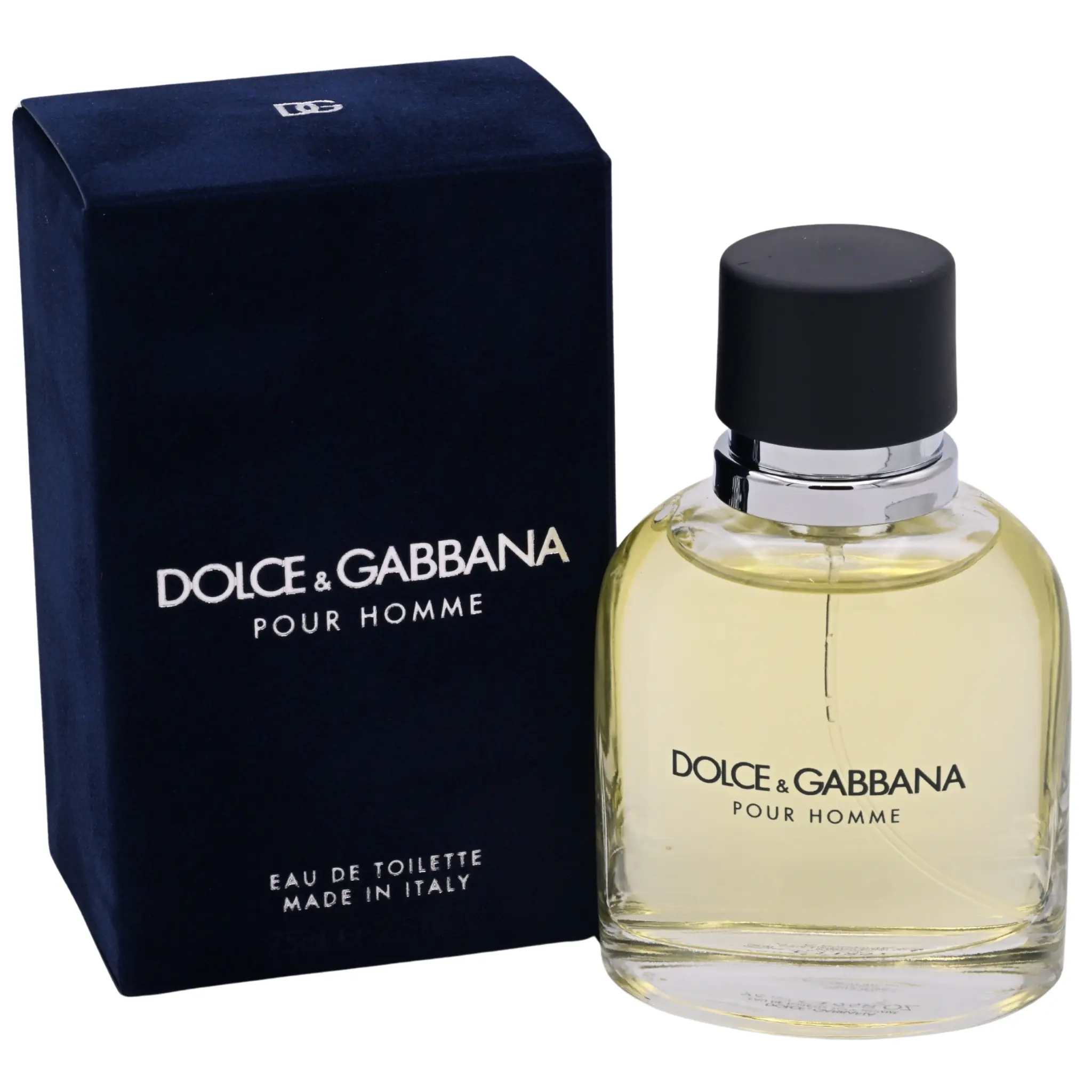 DOLCE & GABBANA Pour Homme Eau de Toilette, Bold Confident Men's Cologne with a Citrus-Spicy Scent & Cinnamon Notes, Long-Lasting Daily Wear, 2.5 fl oz, Bold Confident Scent, Single Item, Cologne Scent