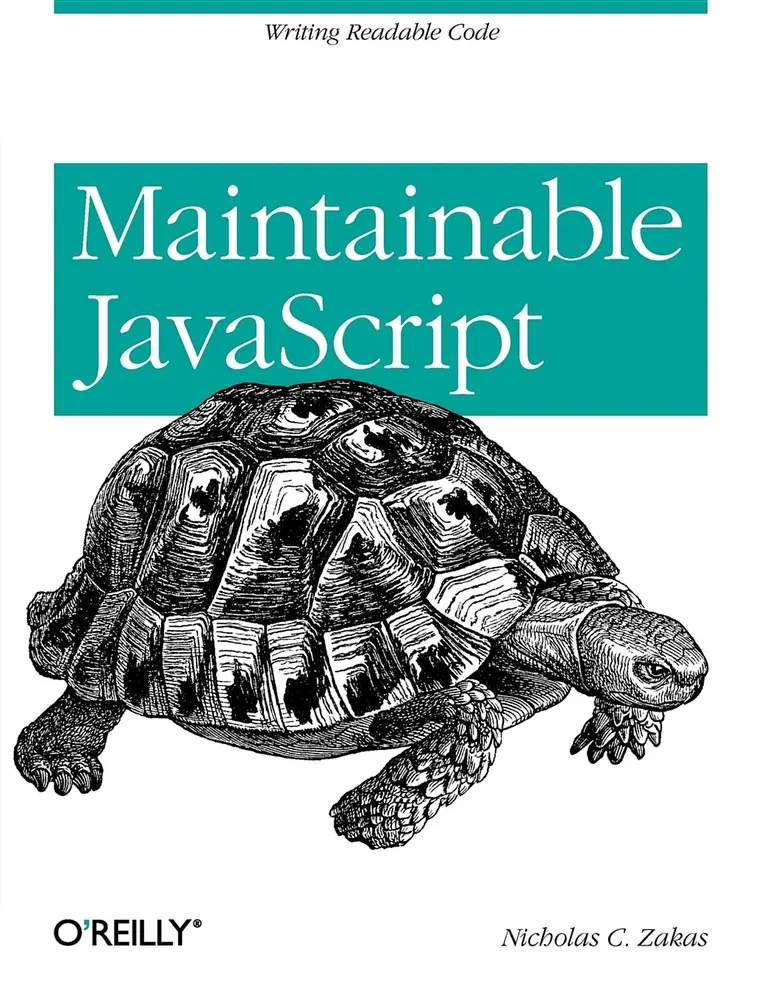 Used Paperback Book - Maintainable JavaScript: Writing Readable Code by Nicholas C. Zakas (English, 0.96 lbs) - Coding Tips, Automated Practices, Development Guidelines