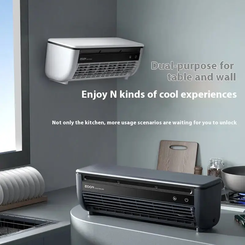 Refrigeration Wall Hanging Rechargeable Wall Fan with Remote Control