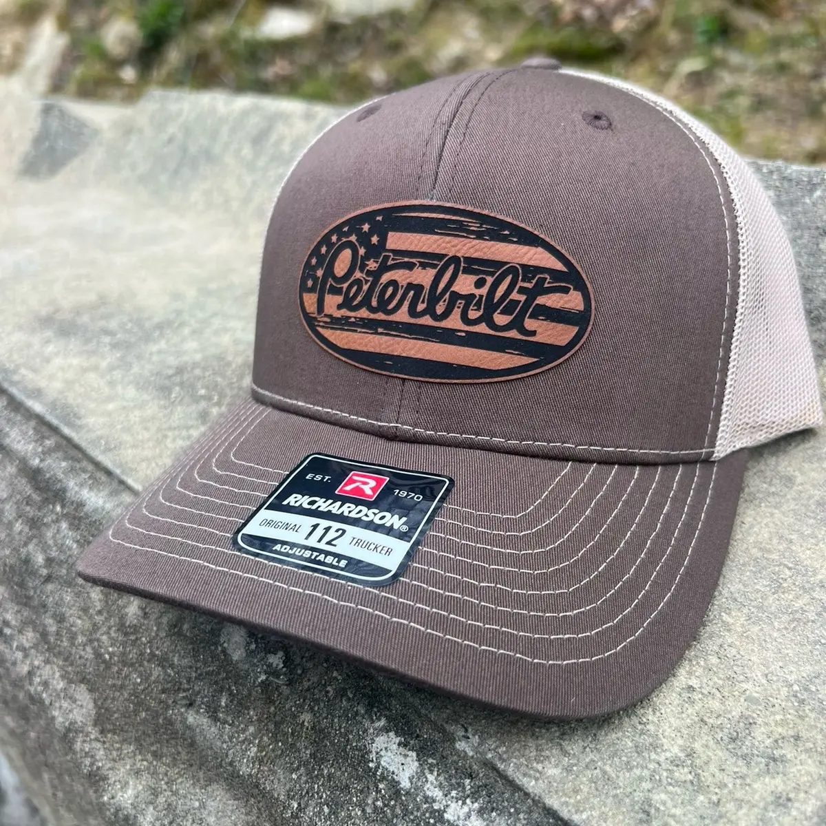 Peterbilt Hat || American Flag