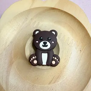 Brown Bear 2D Silicone Focal (1 pc) 3H
