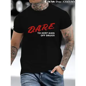 Vintage 90s DARE Retro T-Shirt Unisex Short Sleeve Tee With Classic Design