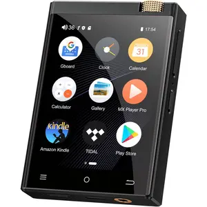 HiFi MP3 Player  16/80(16+64)GB Memory with Bluetooth and WiFi, Oilsky Lossless DSD High-Resolution Digital Audio Music Player, High-Resolution Portable Audio Player with 64GB Card, Supports up to 1TB