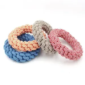 1Count Durable and Resistant Dog Toy with Edible Knot, Heavy-duty interactive teething Chews toy, Interactive Tough Chewer, suitable for medium to large breeds, Strong resistance to biting, tug-of-war and solo play