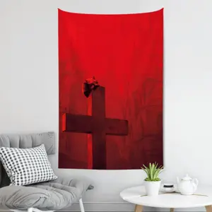 Evil Superhero D-Daredevil Tapestry Room Decor Wall Cloth Party Hanging Background Room Decor Baby Room Cotton Light