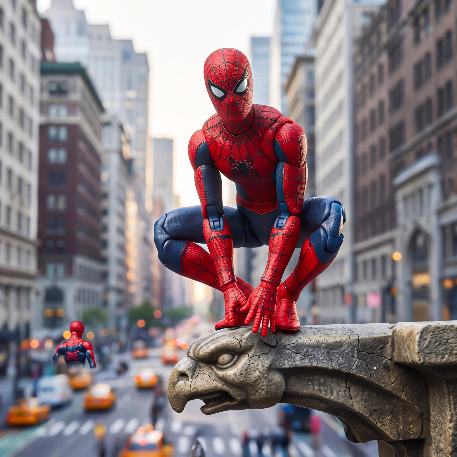 Marvel Spider-Man: Ολοκαίνουργια φιγούρα δράσης 6 ιντσών Day, αρθρωτή συλλεκτική ταινία με 4 εναλλασσόμενα χέρια και 2 εφέ ιστού Marvel Spider-Man: Ολοκαίνουργια φιγούρα δράσης 6 ιντσών Day, αρθρωτή συλλεκτική ταινία με 4 εναλλασσόμενα χέρια και 2 εφέ ιστού