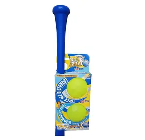 Plastic Backyard Baseball Bat and 2 Ball Combo Set