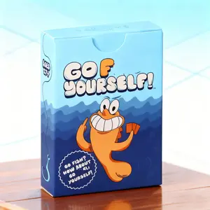 Juego de tarjetas de regalo mordaza, regalo divertido para amigos, parejas y compañeros de trabajo – Juego interactivo clásico con un toque, divertidos juegos familiares (1 unidad)