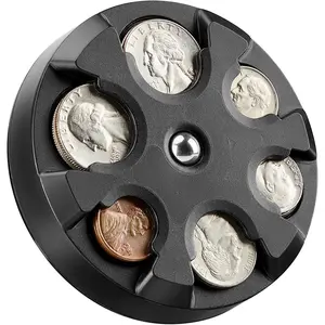 Coin Holder, Portable Coin Change Organizer, Universal Coin Storage Coin Holder For Car, Wallets, Pockets