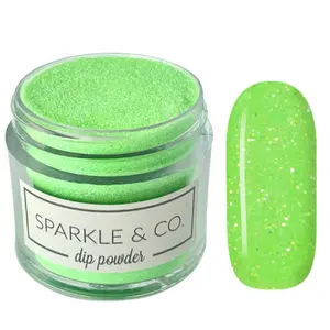 Sparkle & Co dp. 150 Palm Trees Are Calling Mini Dip Powder For Nails - 1 Jar Lasts 5-7 Manis
