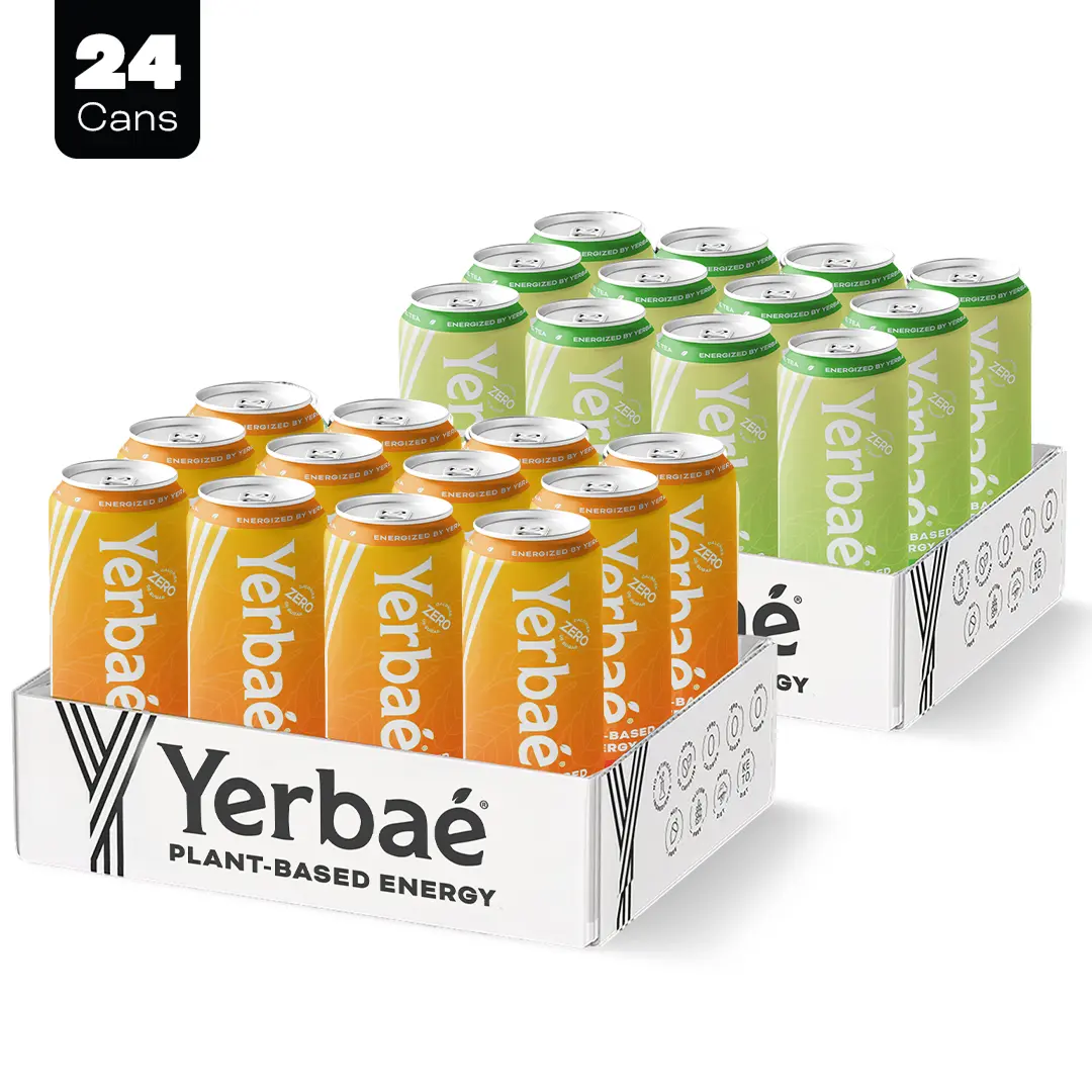 Yerbaé Mango Passionfruit and Yuzu Lime 24-Can Combo Pack