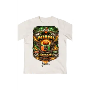 Miami Hurricanes Godspeed Streetwear Basketball Shirt