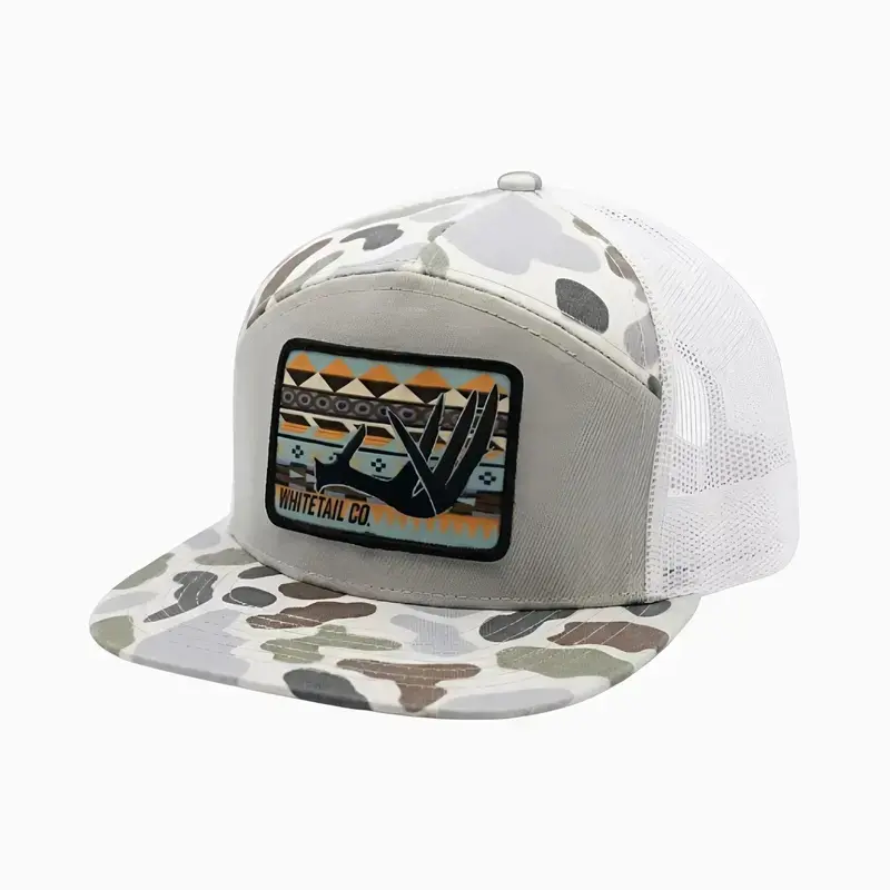 Limited Edition Camo Trucker Hat for Men New 2026, Deer Patch Mesh Snapback Cap, Outdoor Hunting Baseball Hat, Trendy Camo Hat 2026, Western Tactical Streetwear Gift