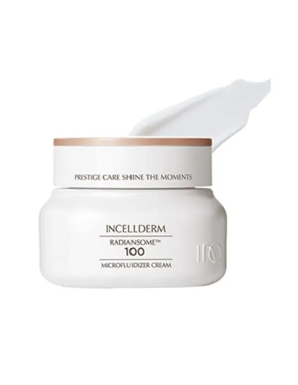 Radiansome100 Microfluidizer Cream Moisturizers Radiance Skincare Ampoule Hydrating Moisturizing Anti-Aging Age Defying Serum