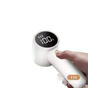 Electric Lint Shaver - Digital Display, Compact Design, High Speed for Effective Cleaning