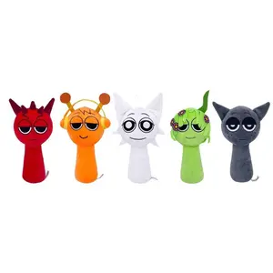 Sprunki Plush Set All Characters Incredibox Stuffed Dolls Horror Game Merch Gift for Kids Fans