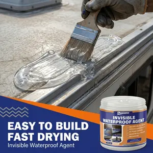 Doeyvose 400G RV Rubber Roof Sealant Suitable for Waterproofing, Flexible Waterproof, Quick & Fast Repair, Shockproof Self-Leveling Coating for Emergency Leak Repairs, Indoor/Outdoor RV Roof Sealant for Travel, Chassis Seals, Easy Application for Caulking