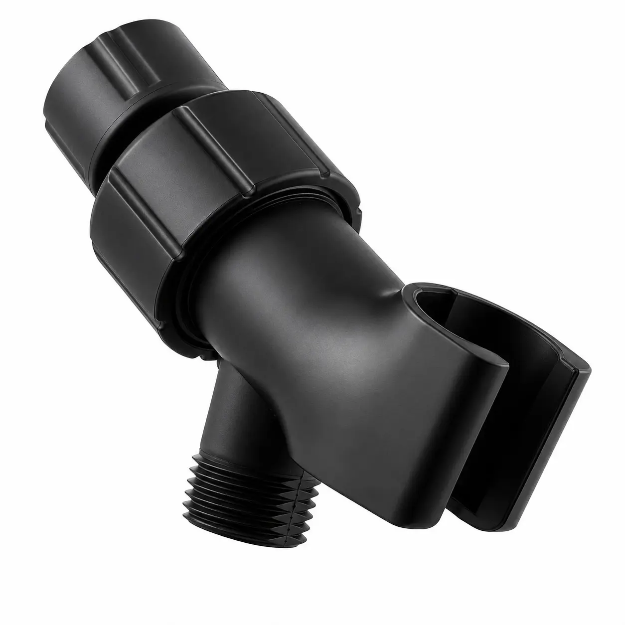 GMOX 360° Rotatable Shower Head Holder, Universal Fit Shower Arm Mount Bracket, Durable ABS Plastic, No-Tool Easy Installation, Adjustable Angle for Bathroom Handheld Heads,back to school,back to school haul