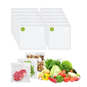 Vacuum Sealer Bags Pack for Food，30 PCS Reusable Vacuum Seal Bags 2 Size with Air Valve for Food Storage, Ideal for Freshness Preservation Kitchen Tools & Accessories #Summervibes outdoorfun