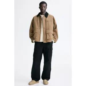 H&M Relaxed Fit Cotton cargo trousers
