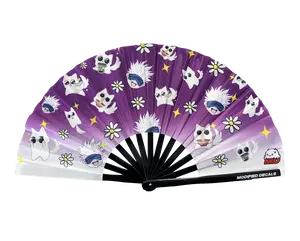 Gojo JJK Kitty Festival Fan