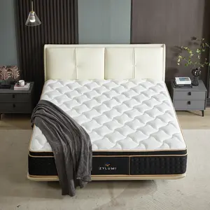 10&14 inch Mattress with Gel Memory Foam and Individual Pocket Spring, Medium Firmness, Ergonomic Design-Full/Queen/King Size