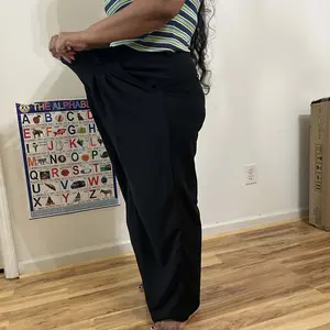 Product Review of 【Creator’s Pick】Halara Flex High Waisted Pocket Wide Leg Waffle Work Pants from N**y