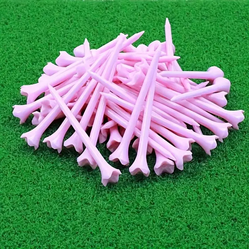 Reusable Plastic Golf Tee, Low Friction & High Resistance Golf Tee for Daily Training, Durable Golf Accessories for Golf Enthusiasts, Golf Training Accessory, Golf Pack