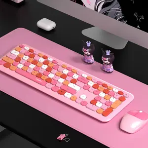 Mofii Wireless Keyboard Mouse Set, Ultra-Thin Silent Full Size, Ambidextrous Optical Technology, Us Qwerty, No Batteries Included, Computer Peripherals