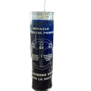 Miracle Healing Power Blue Candle