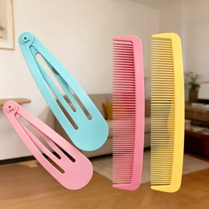 Large Hair Clip Comb Set, Fun Playful Blue Clips with Combs, Prank Props, Stage Decor, Photo Props, Fashion Accessories, Hair Style Accessory, Gift Idea, Super Cute Clips, Clips for Hair