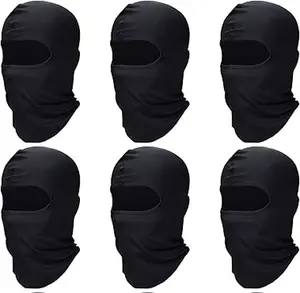 6-Pack Unisex Balaclava Ski Mask, Lightweight UV Protection Face Cover for Motorcycle, Snowboard Sports & Outdoor Use,summervibes