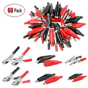 Nilight 60Pcs Metal Alligator Clips