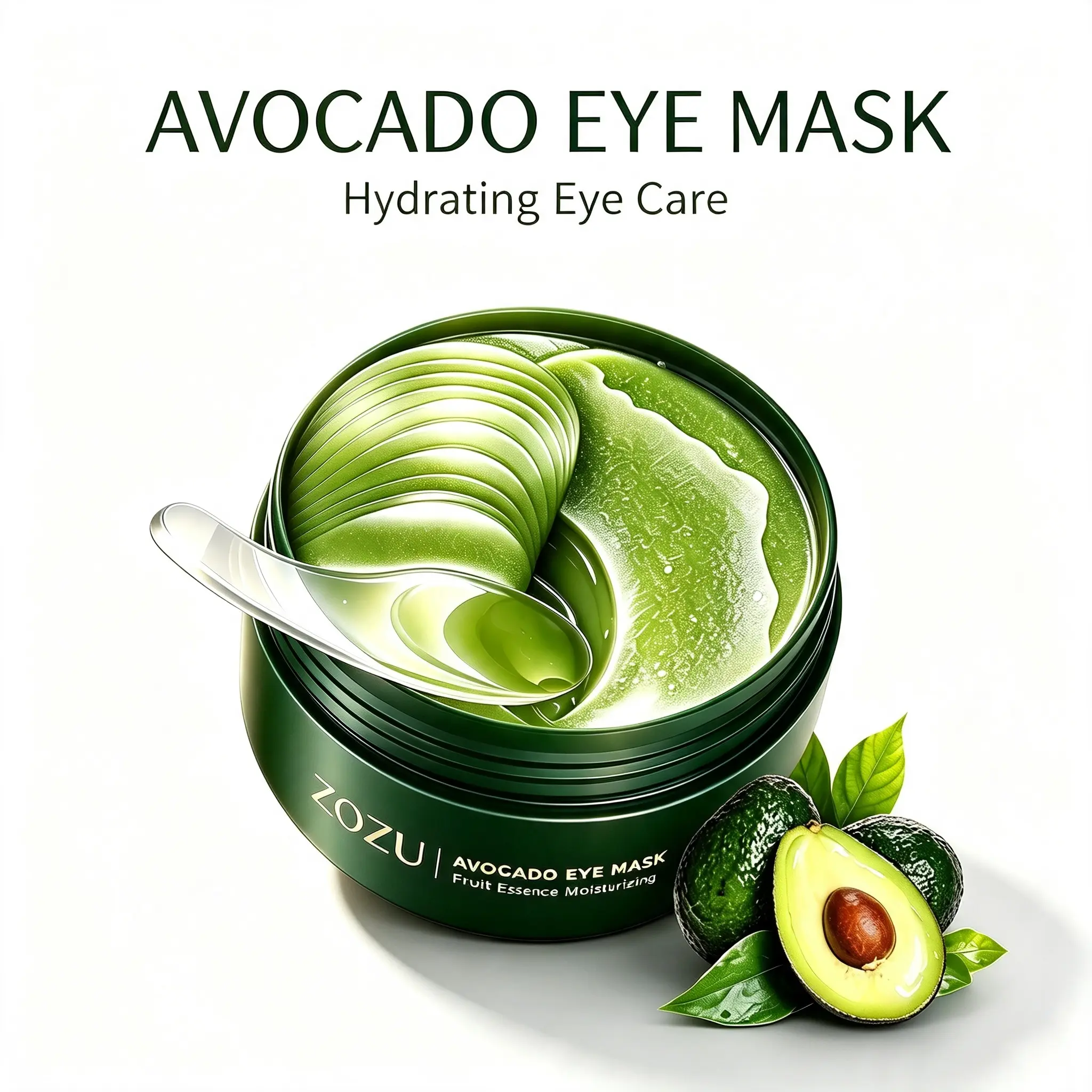 Avocado & Gold Hydrogel Under Eye Patches, 2-in-1 Hydrating Eye Mask for Puffy Eyes, Dark Circles & Dry Skin, Cooling Daily Eye Care affordable eyepatch tightener cream