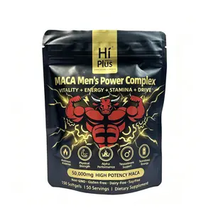 HiPlus  Multivitamin - Daily Multivitamin and Multivitamin with Vitamins A, C, D, E, B12, Zinc and More - Vitamins for  Energy,    magnesium complex  creatine men  soursop bitters Shilajit Maca Complex 50000mg for Men Energy Stamina Endurance