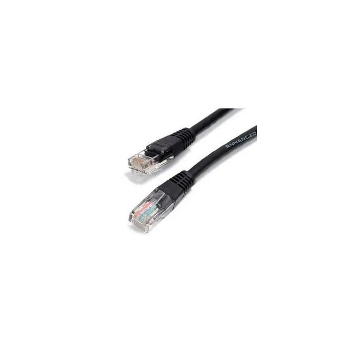 212 MAIN 7 ft. Black Molded ETL Verified UTP Cat6 Ethernet Cable, for Gigabit Network Connections, Ethernet Cables
