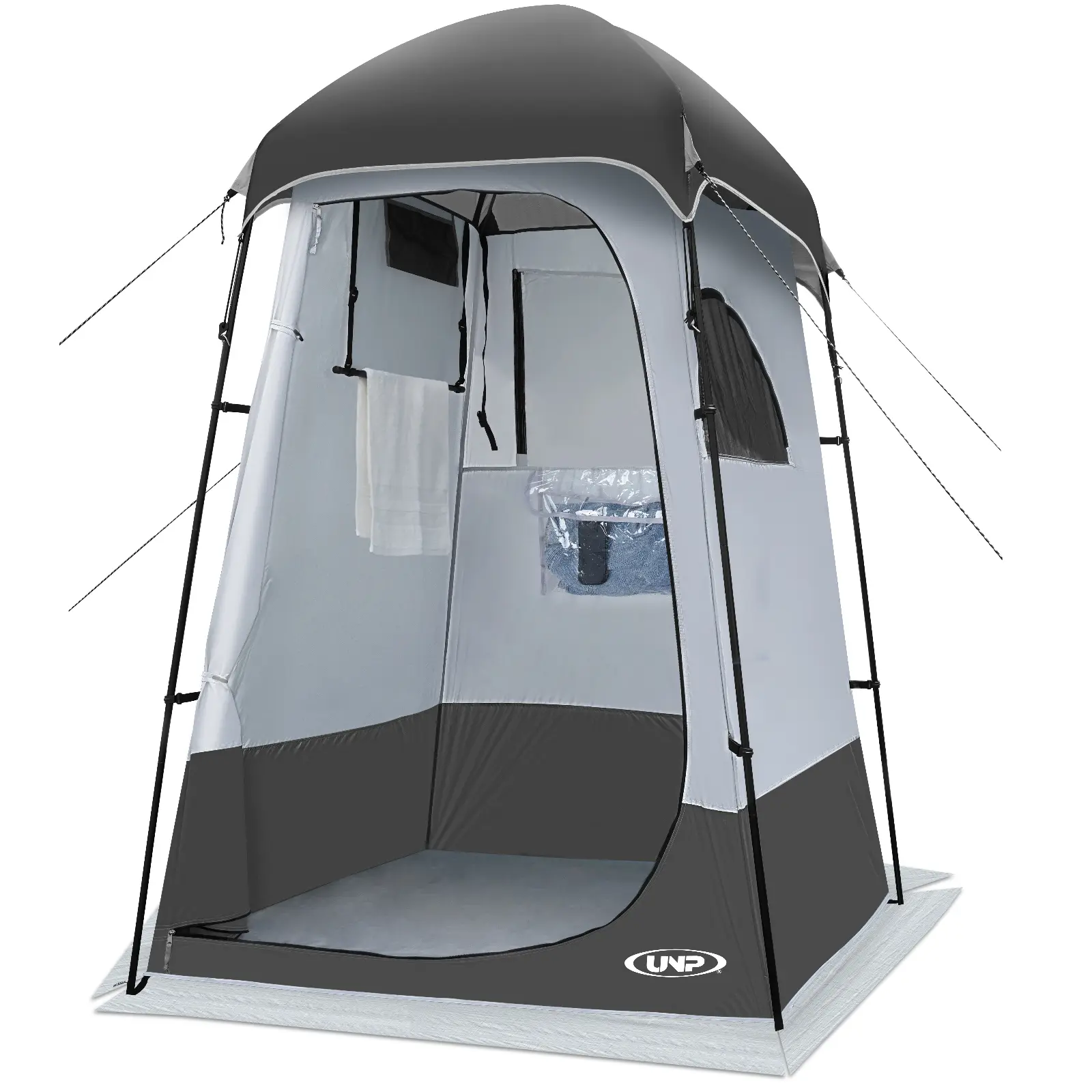 Shower Tent, Outdoor Camping Privacy Shelter-Dressing Changing Room-Portable Toilet Tent for Hiking Sun Shelter Picnic Fishing camp gear essentials