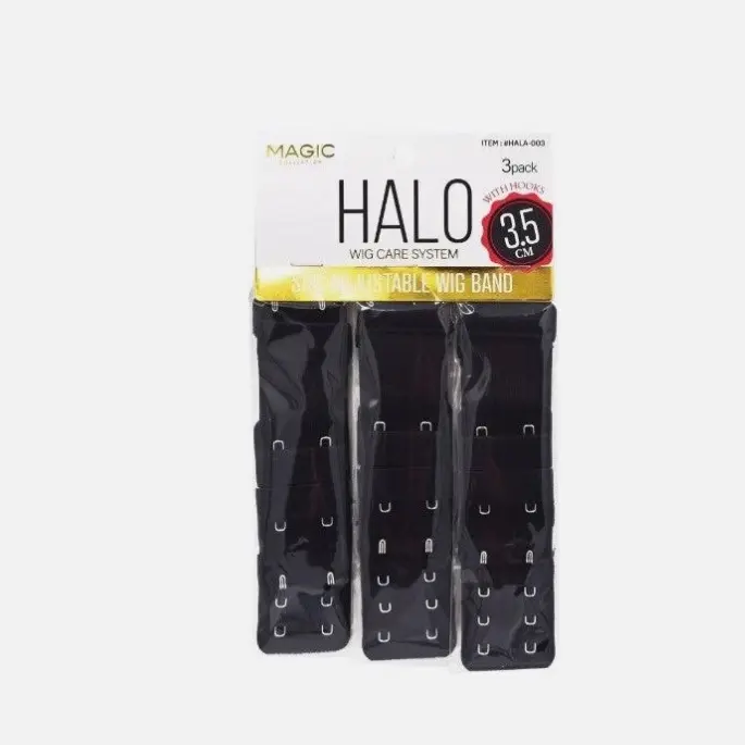 HALO SIZE ADJUSTABLE WIG BAND 3.5cm with Hooks