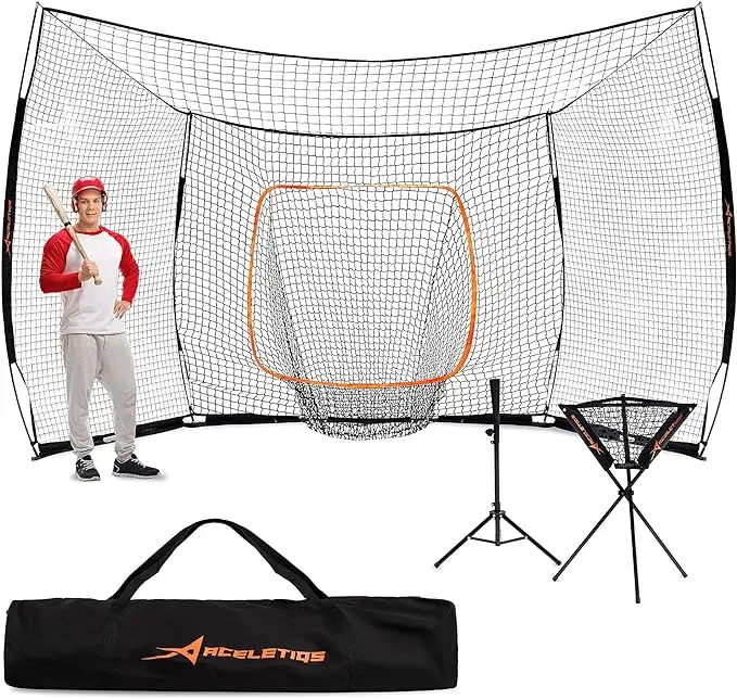 Batting Cage Net for Hitting and Pitching 17x10 Feet