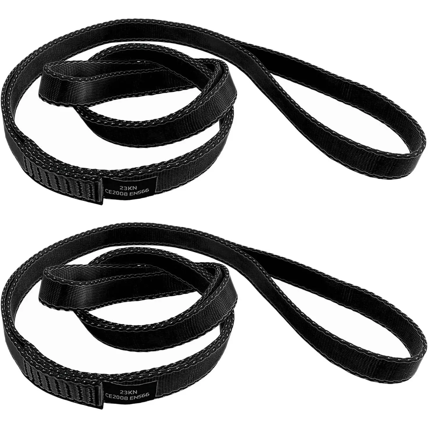 18MM Nylon Climbing Slings Runners - 23 kN Strong Webbing Straps for Rock Climbing, Rappelling, Yoga Hammock (Home & Festive Party Supplies Accessory)